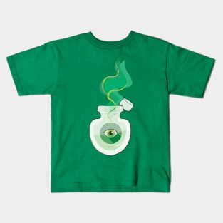 Magical Green Eye Kids T-Shirt